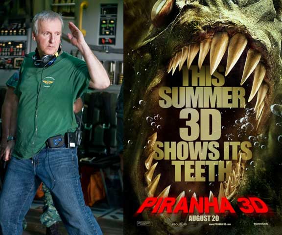 James Cameron VS Piranha 3D